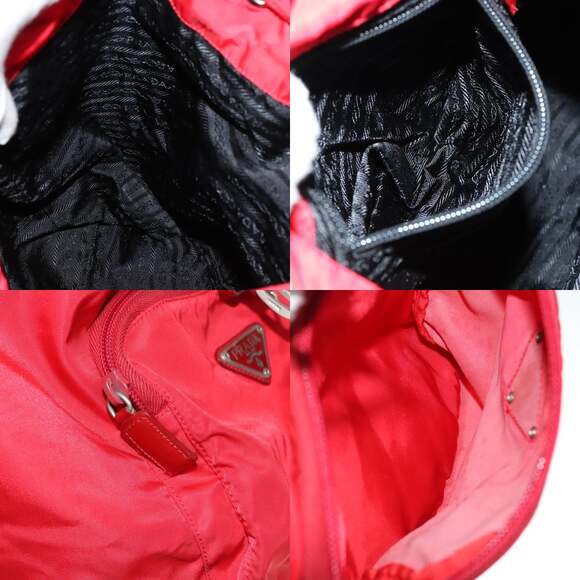 PRADA Backpack Nylon Red - Picture 13 of 13